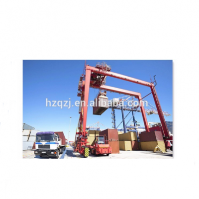 40 ton rubber tyre mounted container gantry crane