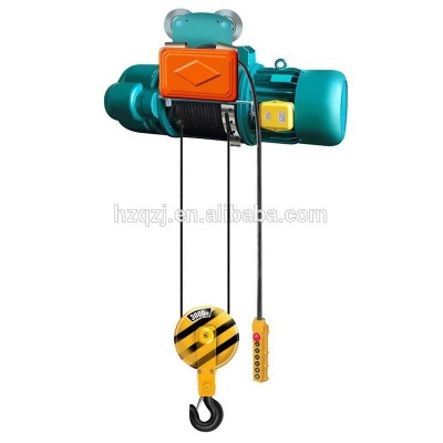 CD1 electric wire rope hoist 1 ton